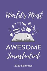 World's Most Awesome Anwalt 2020 Kalender