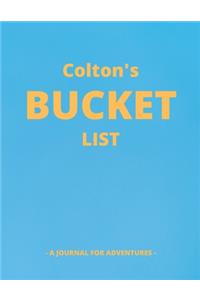 Colton's Bucket List