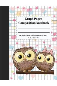 Graph Paper Composition Notebook