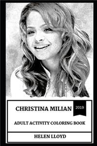 Christina Milian Adult Activity Coloring Book