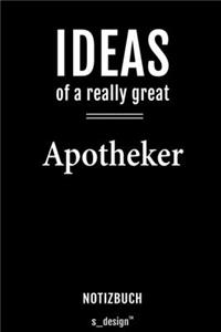 Notizbuch für Apotheker