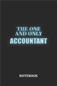 The One And Only Accountant Notebook