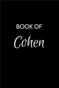 Cohen Journal