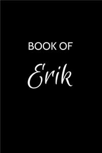 Erik Journal Notebook