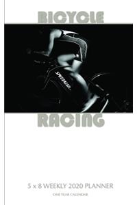 Bicycle Racing 5 x 8 Weekly 2020 Planner