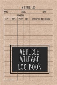 Vehicle Mileage Journal