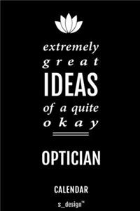 Calendar for Opticians / Optician