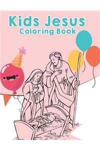 kids jesus coloring book: Christmas Jesus coloring books for kids Bulk kids ages 4-8, Large 8.5x 11" coloring pages 25.