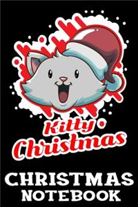 Kitty Christmas Notebook