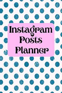 Instagram posts planner