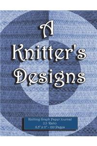 Knitting Graph Paper Journal. 2