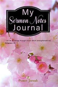My Sermon Notes Journal