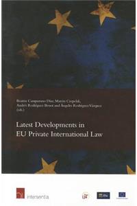 Latest Developments in Eu Private International Law