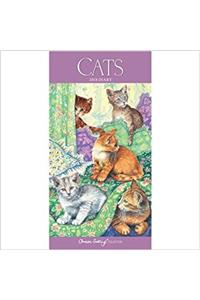 Cats By Chrissie Snelling 2018 Slim D (Diary Slim)