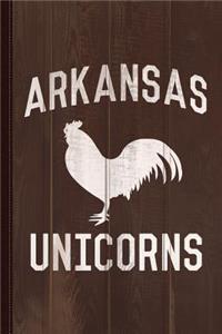 Arkansas Unicorns Journal Notebook