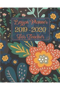 Lesson Planner 2019-2020 for Teacher