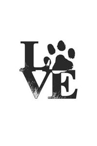 Paw Print Love