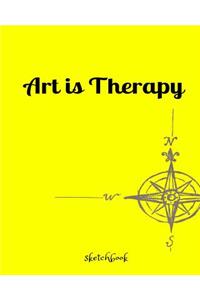 Art Is Therapy Sketchbook