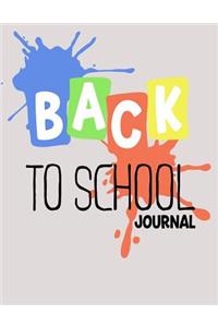 Back To School Journal