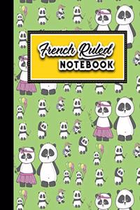 French Ruled Notebook