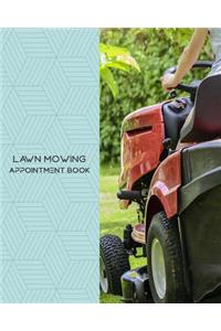 Lawn Mowing Appointment Book