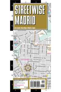 Streetwise Madrid Map - Laminated City Center Street Map of Madrid, Spain