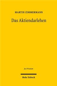 Das Aktiendarlehen