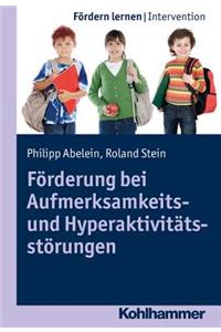 Forderung Bei Aufmerksamkeits- Und Hyperaktivitatsstorungen