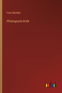 Philologische Kritik