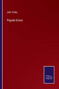 Popular Errors