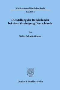 Die Stellung Der Bundeslander Bei Einer Vereinigung Deutschlands