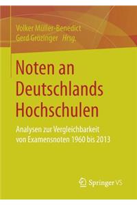 Noten an Deutschlands Hochschulen