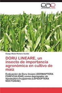 Doru Lineare, Un Insecto de Importancia Agronomica En Cultivo de Maiz