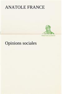 Opinions sociales