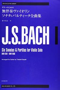 6 Sonatas and Partitas for Violin Bwv 1001-1006