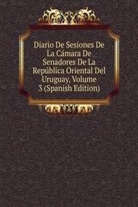 Diario De Sesiones De La Camara De Senadores De La Republica Oriental Del Uruguay, Volume 3 (Spanish Edition)