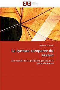 La Syntaxe Compar�e Du Breton