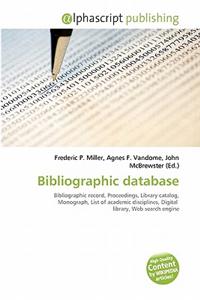 Bibliographic Database
