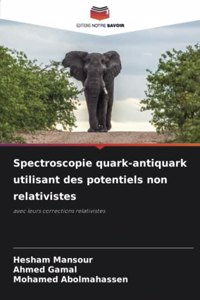 Spectroscopie quark-antiquark utilisant des potentiels non relativistes