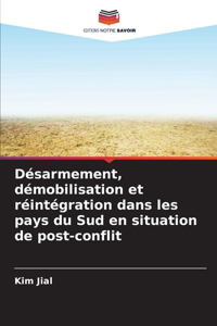 Désarmement, démobilisation et réintégration dans les pays du Sud en situation de post-conflit