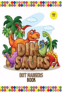 Dinosaurs Dot Markers Book