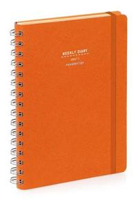 Nava 2015 Diary Weekly Small Orange
