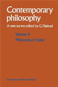 Philosophy of Mind/Philosophie de l'Esprit