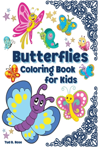 Butterflies Coloring Book for Kids