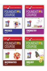 Mtg Foundation Course Class 7 Physics Chemistry Mathematics & Biology