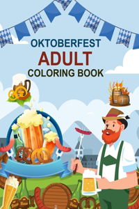 Oktoberfest Adult Coloring Book
