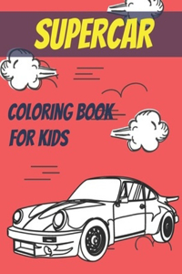 Supercar Coloring Book