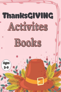 Thanksgiving Activity Book Ages 3-9