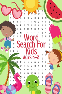 Word Search for Kids Ages 6-8