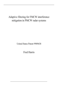 Adaptive filtering for FMCW interference mitigation in PMCW radar systems